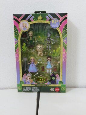(#132) Mattel Wicked OZ story set Multipack Mini Dolls 10+ Pieces